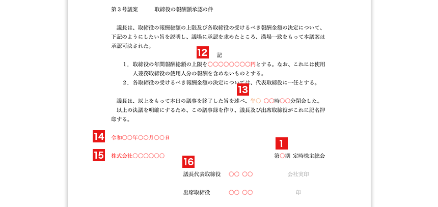 取締役の報酬額承認の件